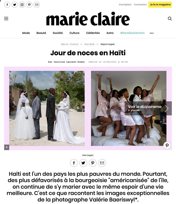 Marie Claire, 10 août 2021