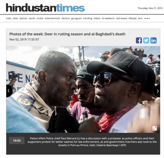 Hindustan time, 2 novembre 2019